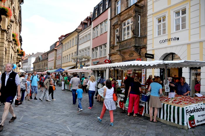 Bamberg Alışveriş Caddesi