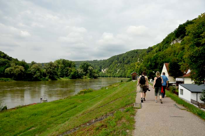 Walking Tracks along Danube River