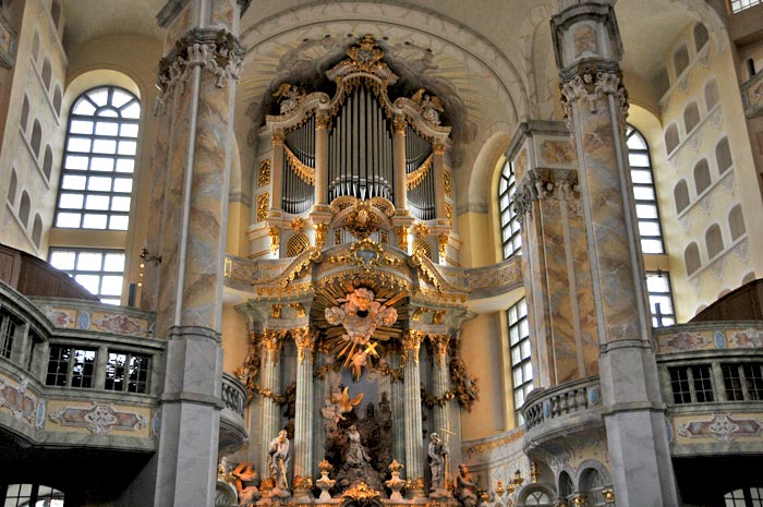 Die barocke Orgel in der Frauenkirche