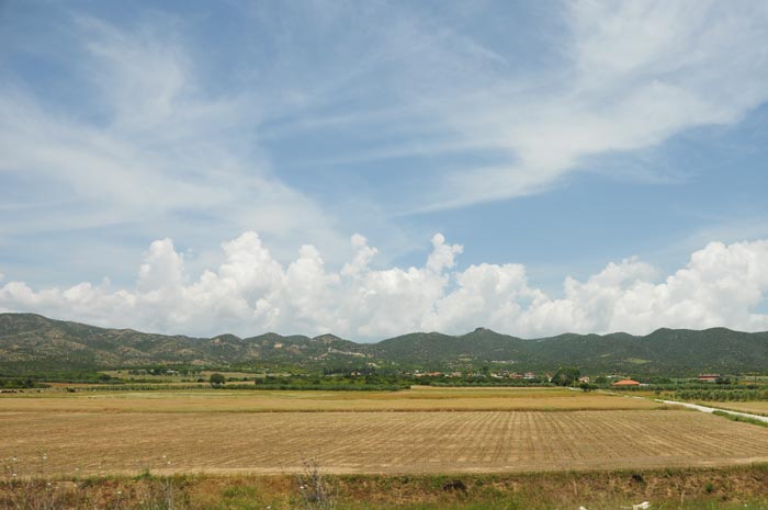 Via Egnatia yolu manzaraları