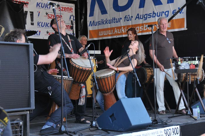 Kinyagogo bei Augsburg Grenzenlos Festival