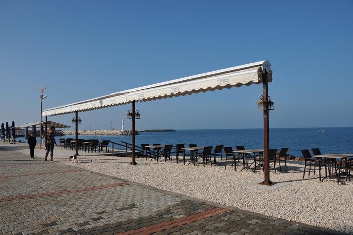 Die Strandabschnitte bei Güzelbahce