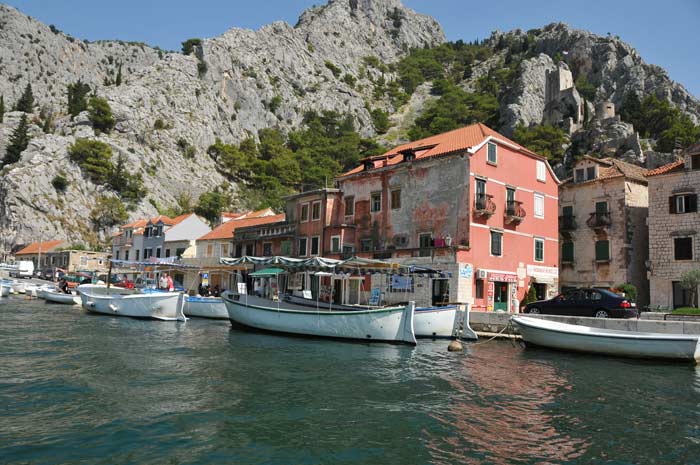 Boat tour on the Cetina river near Omis