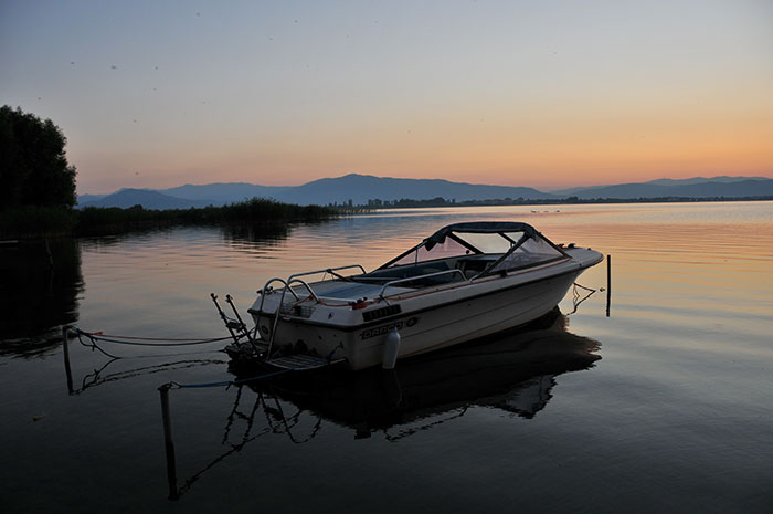 Ohrid Gölü kamp alanı Rino