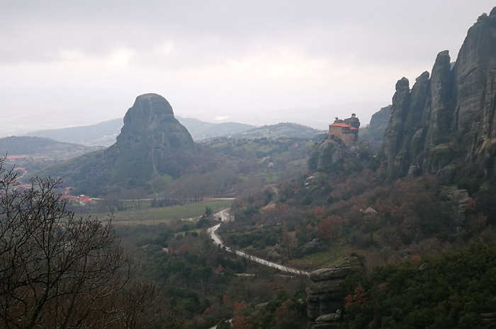 Meteora - even very cloudy it is still beautiful and mystical
