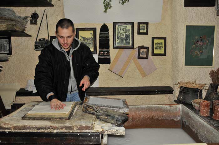 Ohrid Papierherstellung