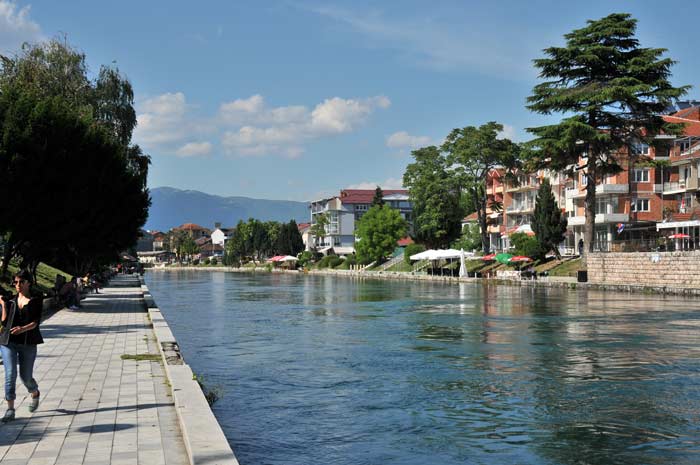 Struga - ein zunehmend touristisch geprägter Ort