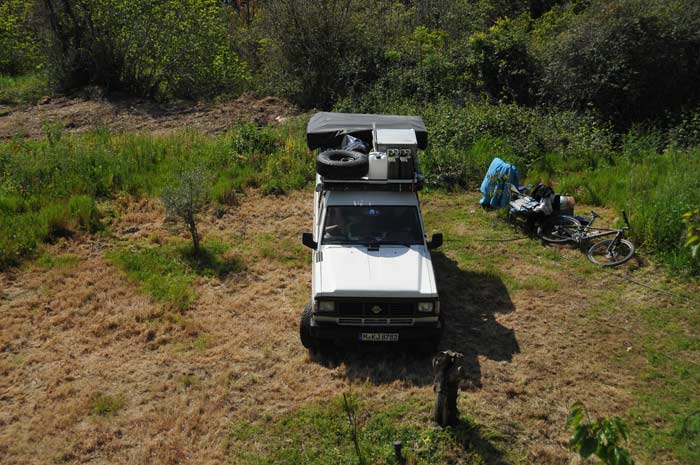 Camper guests from Munich - Excursion into the Dimcay valley