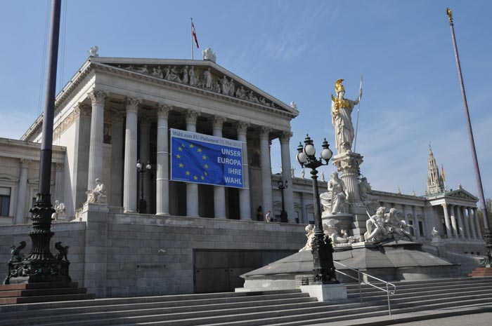 The Parliament Building of Austria