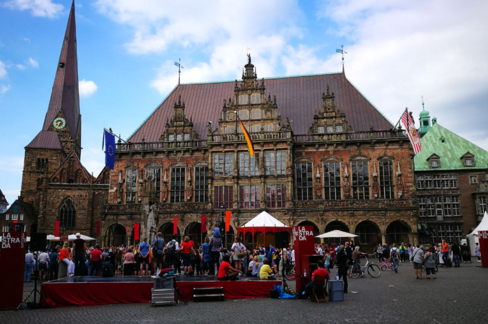 La Strada - Bremen's city center is transformed into a stage