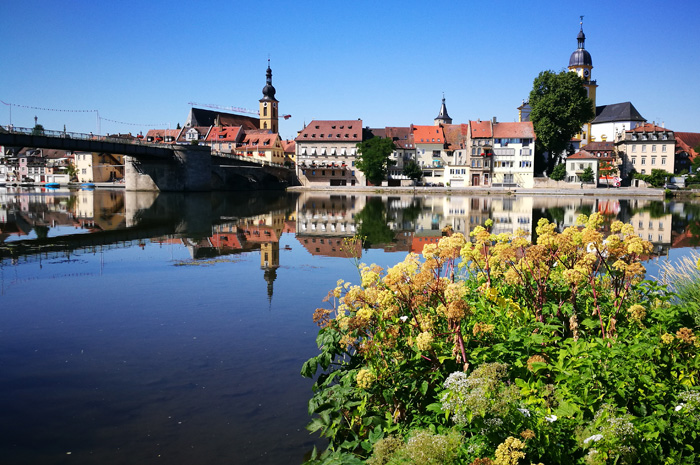 Kitzingen - Cultural Days exhibition on the old Main Bridge