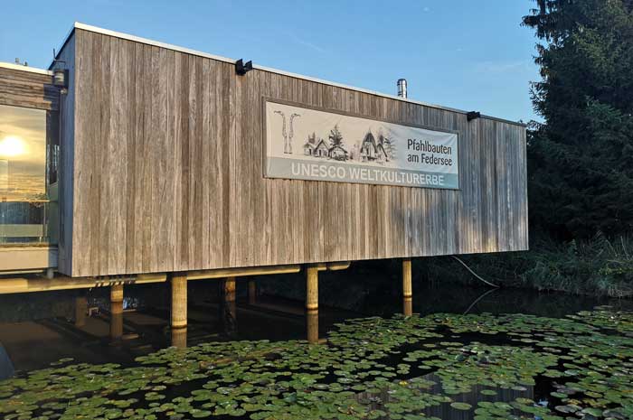 Bad Buchau at Lake Federsee - pile dwellings in the museum