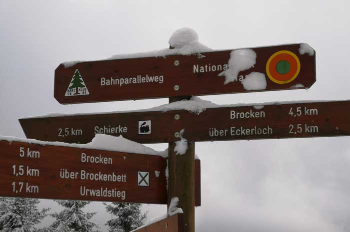 Frío helado de Brocken &#8211; Caminata Blocksberg