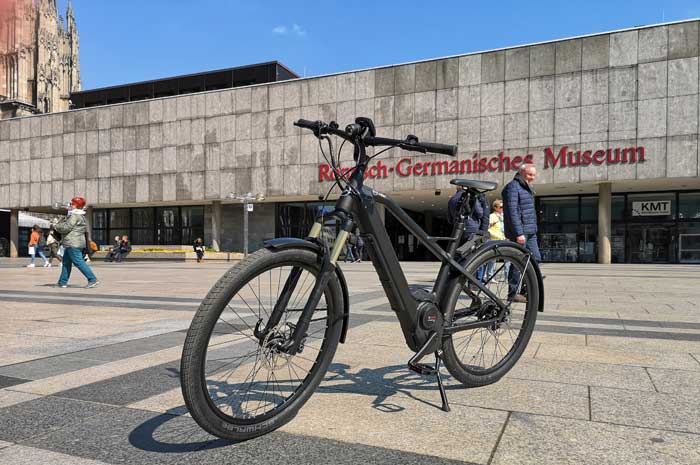 Radeln in Köln - mit dem Tourer HNF XD2 Urban