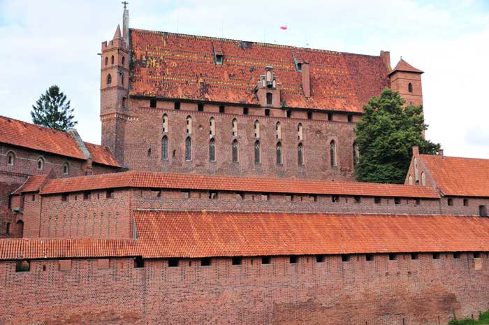 Una residencia gótica medieval Crusader Castle