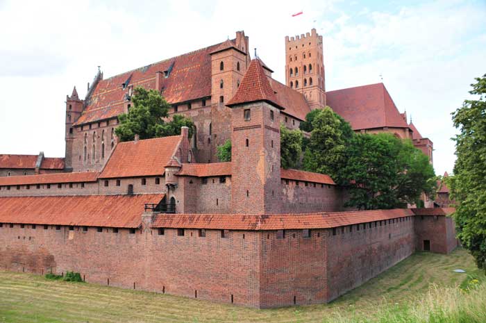 Una residencia gótica medieval Crusader Castle