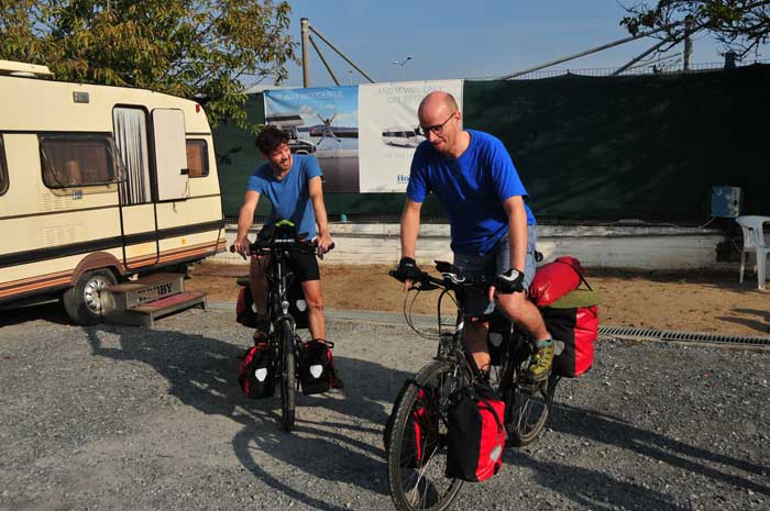 From Thessalonica to Budva - a cycling tour in October