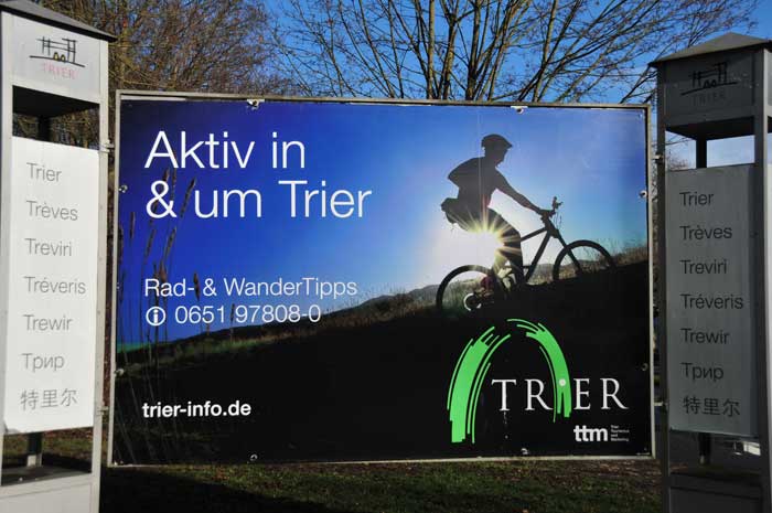 Trier Aktiv - Moselbrücken, Rad- und Wanderwegenetz