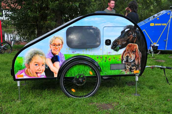 Caravan-Rad oder E-Bike-Camping Treffen in Wünschendorf