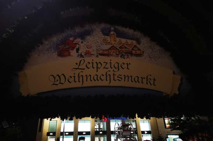 Leipziger Weihnachtsmarkt abgesagt: dunkle Gassen