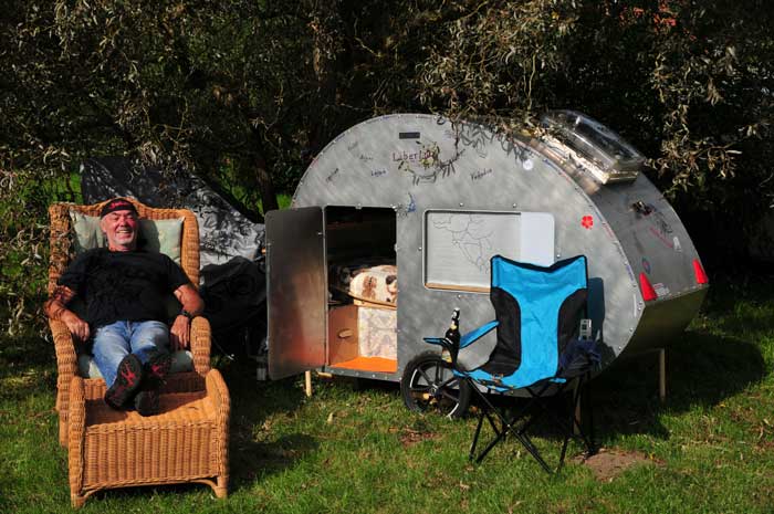 Erstes Campertreffen in Wünschendorf an der Weißen Elster