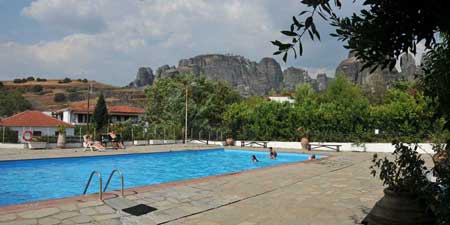 Vrachos Camping in Kastraki bei Meteora