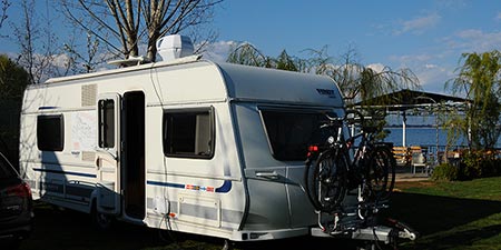 Camper route for wintering across the Balkans to the south