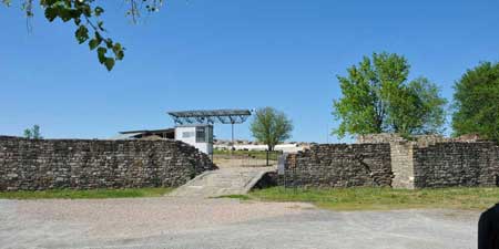 Station 36 - Camperstop in Stobi - Archeological site