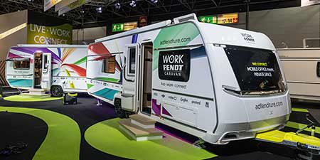 Fendt-Caravan – now a dream comes true – “Work” and “Connect”