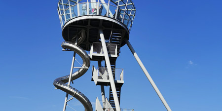 Extremely impressive Vitra slide tower - children's attraction