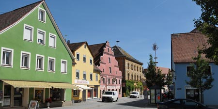 Wassertrüdingen, a small town in Middle Franconia