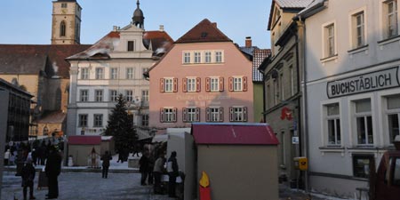 Weihnachtsmarkt in Iphofen im unterfränkischen Landkreis Kitzingen