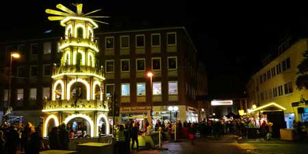 Rundgang über den Historischen Weihnachtsmarkt von Osnabrück