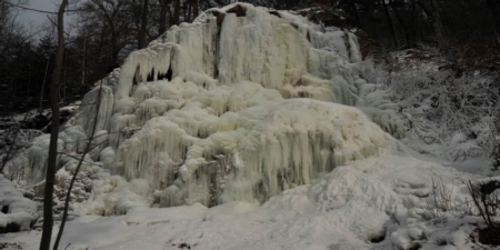 Vom Torfhaus zum Radau Wasserfall bei sibirischer Kälte