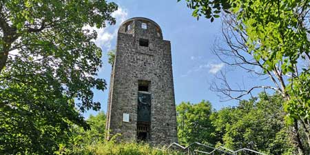 Hiking to Hohe Acht summit and the Kaiser Wilhelm Tower