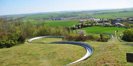 On the way to Eckartsburg - summer tobogga in Eckartsberga