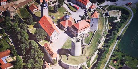 Rosarium Sangershausen and Burg Querfurt / Saalekreis