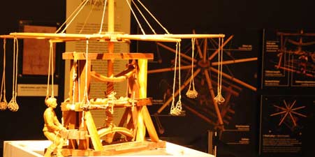Leonardo da Vinci - machines at EXPO 2016 Antalya
