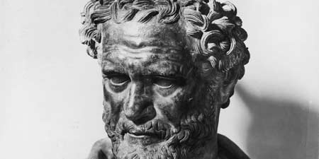 The natural philosopher Democritus from Abdera