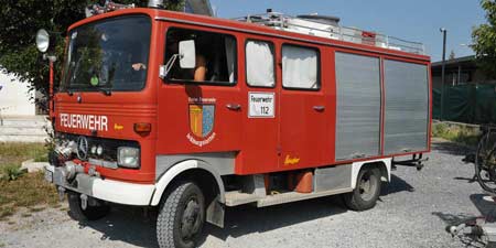 Camperstop Zampetas - And again a camper on the way to Iran