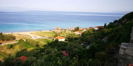 Afytos - once a fisherman's village - today a tourist attraction
