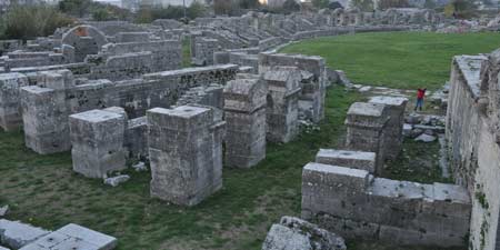 Salona - capital of the Roman province of Dalmatia