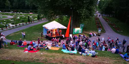 Internationales Straßenmusikfestival am Residenzschloss