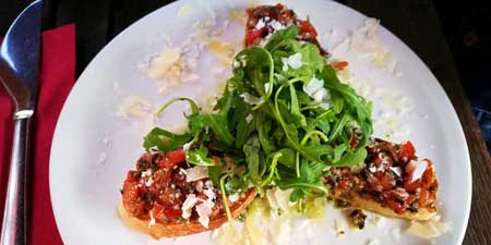 Italian appetizer Bruschetta - far more than just antipasti