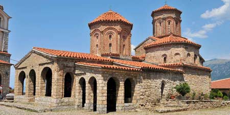 das Kloster Sveti Naum