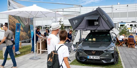 Roof-Tents - Experience the camping trend live in the halls