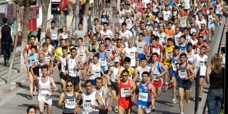 Marathon -Internationaler Marathon in Antalya