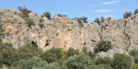 Klettern im Taurusgebirge bei Antalya