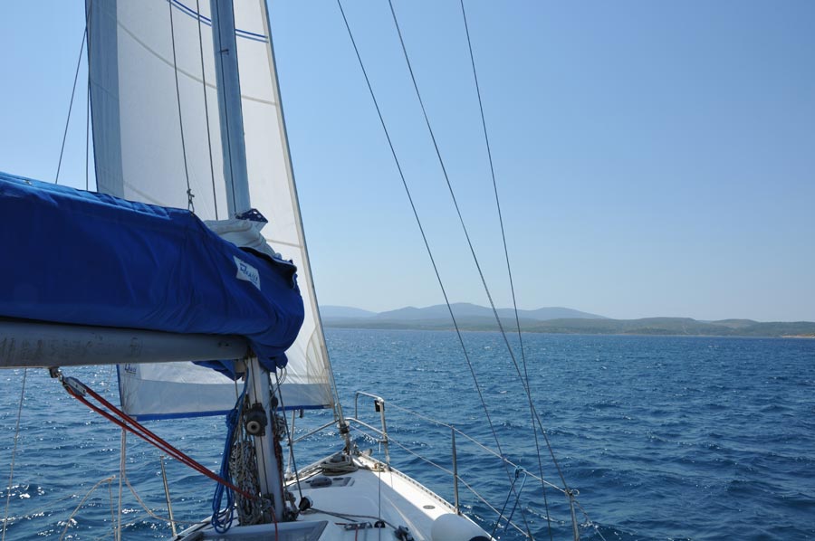 Segeln mit Taucherbrille