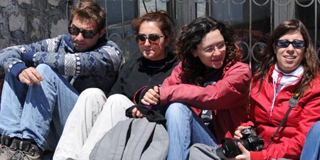 Didem Irmak, Hasip Özhan und Gizem Ayhan – Paragliding Piloten aus Izmir